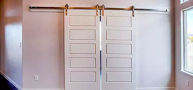 Glass Barn Door with Installation Hardware Kit Port Charlotte